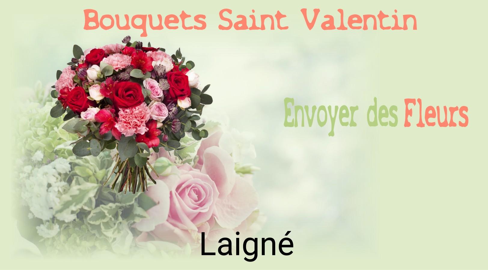 Roses de Saint-Valentin livrées à Laigné