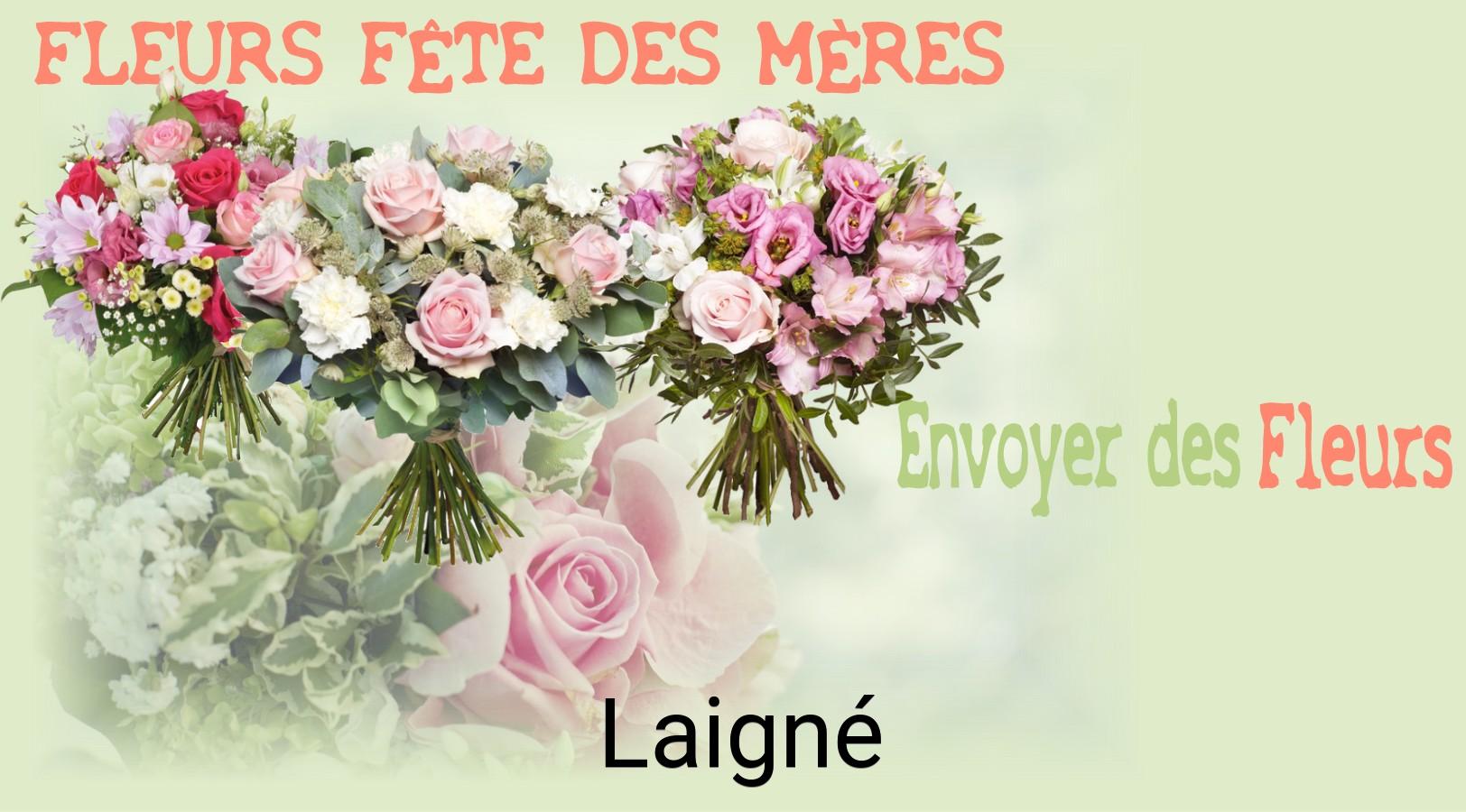 Bouquet de Fête des Mères livré à Laigné